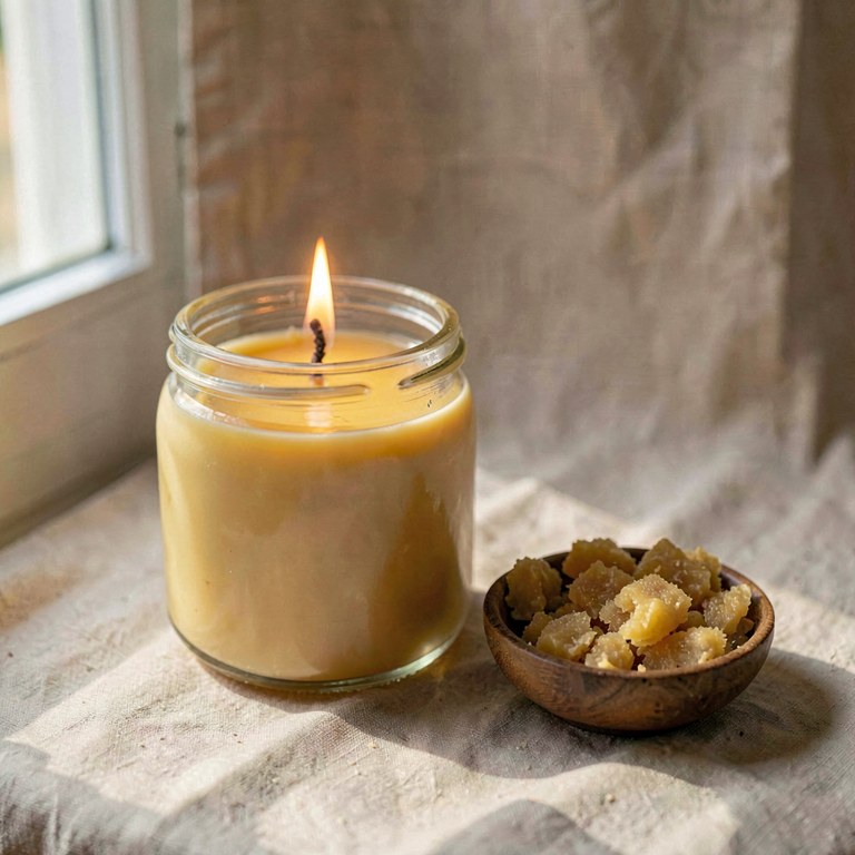 Beeswax & coconut jar candle